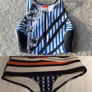 ISO Clover Canyon Zip Bikini Top